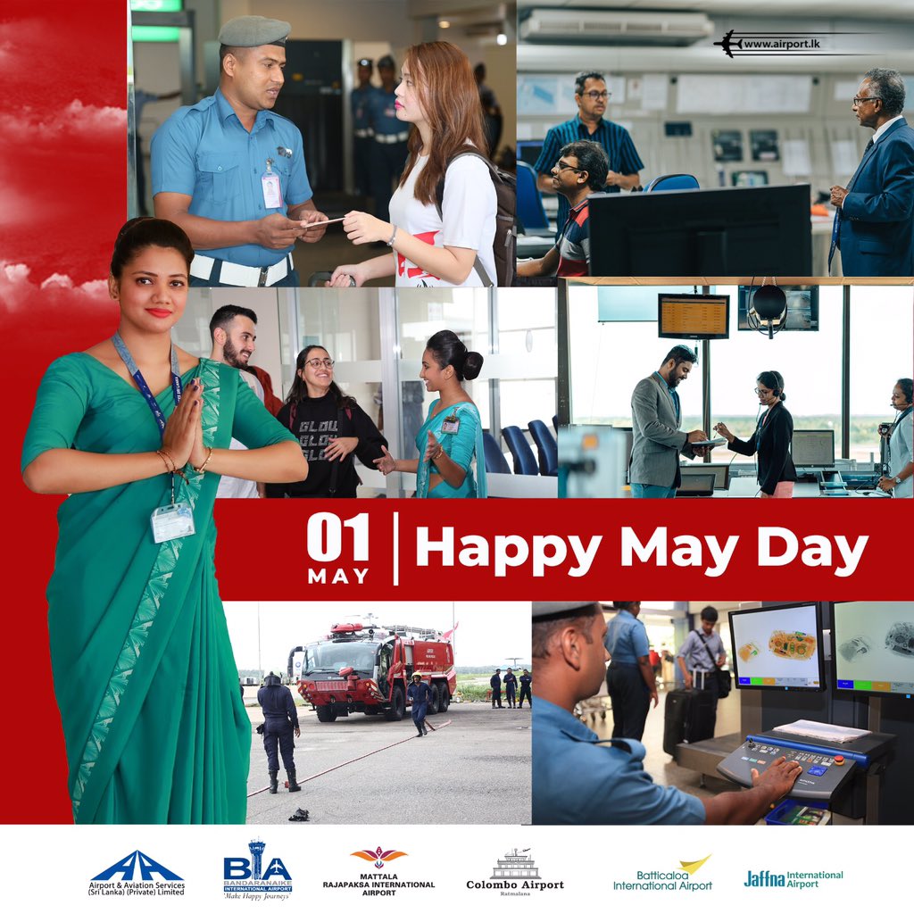 Labour is the ladder through which human dignity and creative excellence are expressed.

On this International Labour Day we are expressing heartfelt thanks to all our airport heroes and the other heroes around the world and wishing a Happy International Labour Day!