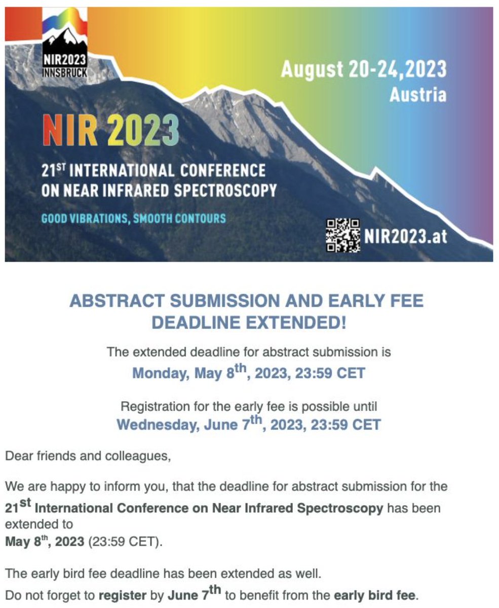 ChristianHuck4's tweet photo. @SfNIRS 
Interested to join ICNIRS 2023 conference? https://t.co/es41wei5Lx
