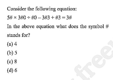 MayachhMaths's tweet photo. PRELIMS 2023 ( 1 MONTH PREP) SERIES for CSAT #UPSCPrelims2023

Mathematical Operation Question https://t.co/cQ4VI9ETTk