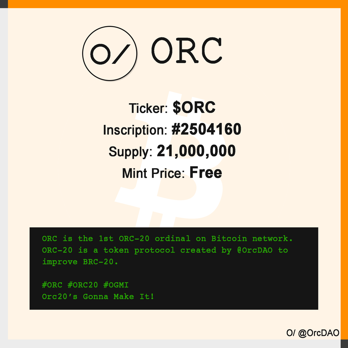 OrcDAO tweet media