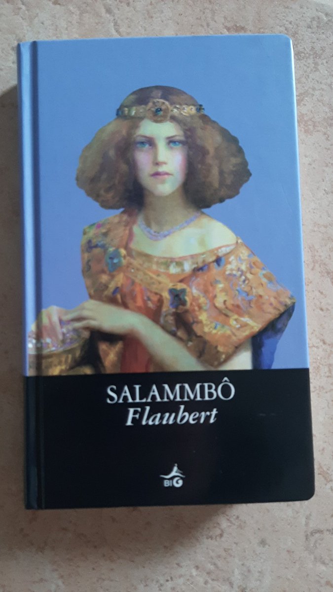 Non aspettatevi il #Flaubert di Madame Bovary o L'educazione sentimentale: il centro del romanzo è la Cartagine dell'epoca di Amilcare più che il triangolo amoroso tra Salammbò, Matho e Narr'Havas. Consigliato solo se amate i #romanzistorici <a href="/GiuntiEditore/">Giunti Editore</a>