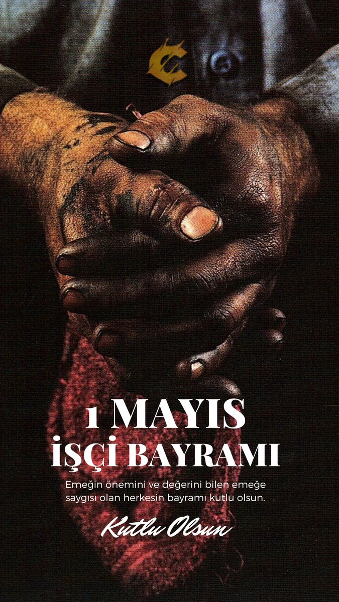 calidelly's tweet photo. Emeğin önemini ve değerini bilen emeğe saygısı olan herkesin bayramı kutlu olsun.
#1mayıs https://t.co/VS7F7n7NQo