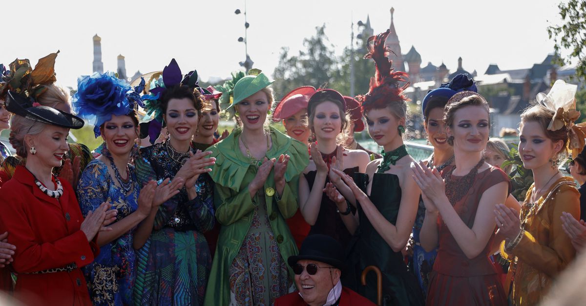Reuters's tweet photo. Soviet and Russian fashion icon Zaitsev dies -agencies https://t.co/JltXfaB057 https://t.co/Fw0VYyh21g