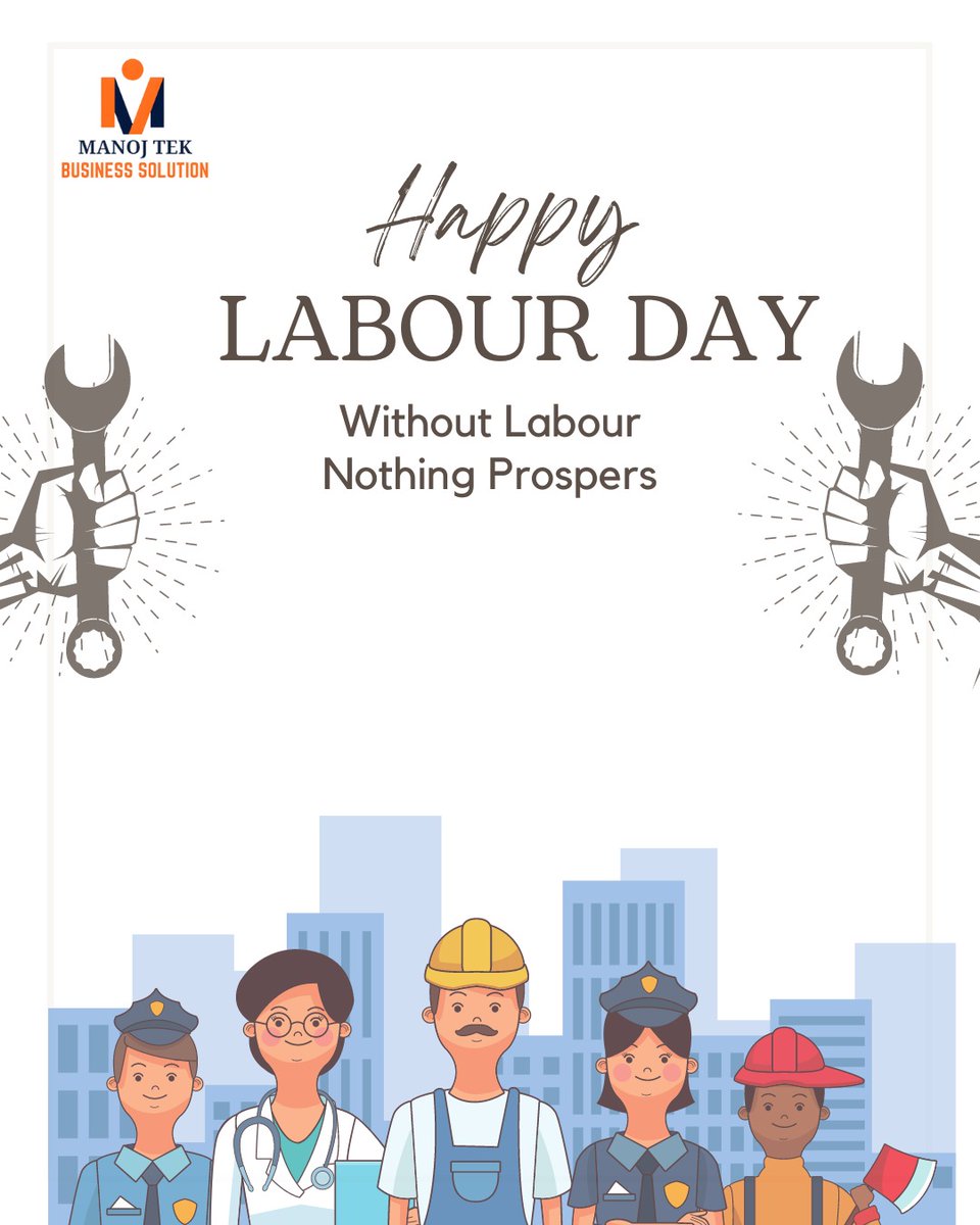 manojtek92's tweet image. Happy Labour Day to all the workers who put in time and effort to improve our world. Thank you for your contributions!

#mtbs #labourday #digitalamarketing #manojtek