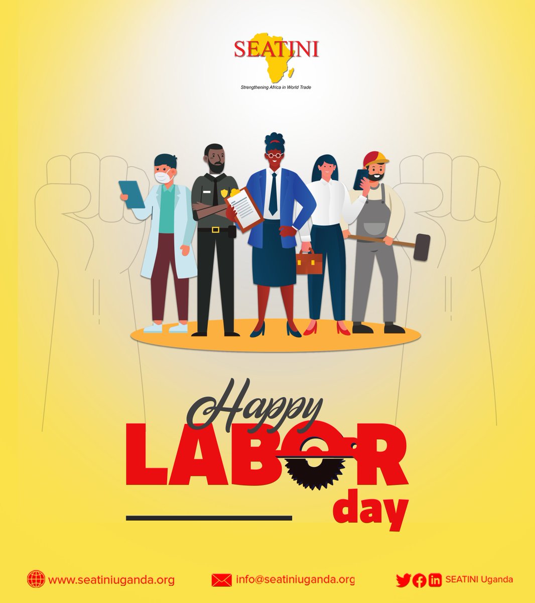 On this Labour Day, we commend the effort of all of the workers who are integral in sustaining the industries of Uganda. We also emphasize our commitment to advocating for a balance between the privileges of investors and the protections that are due to workers. #HappyLabourDay