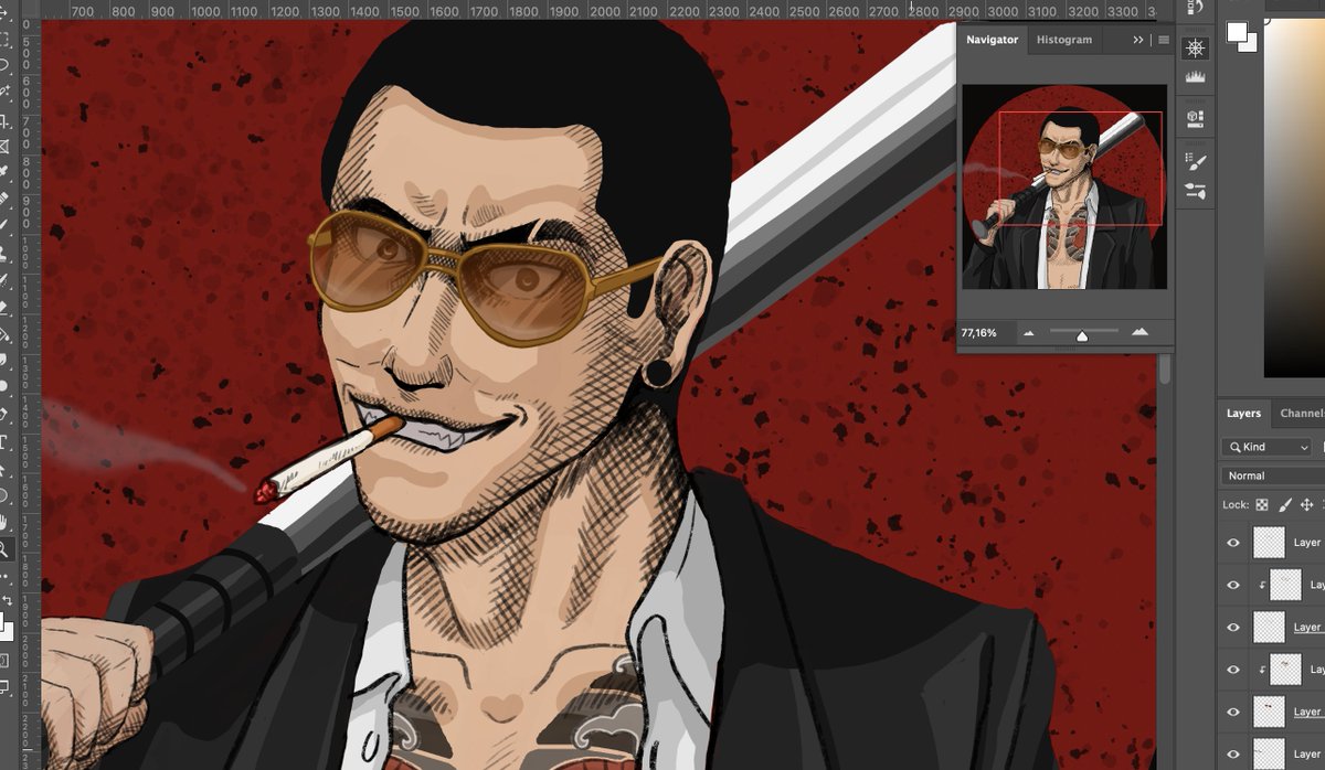 MORTEM52's tweet photo. #wip https://t.co/FJyxwbYVFX