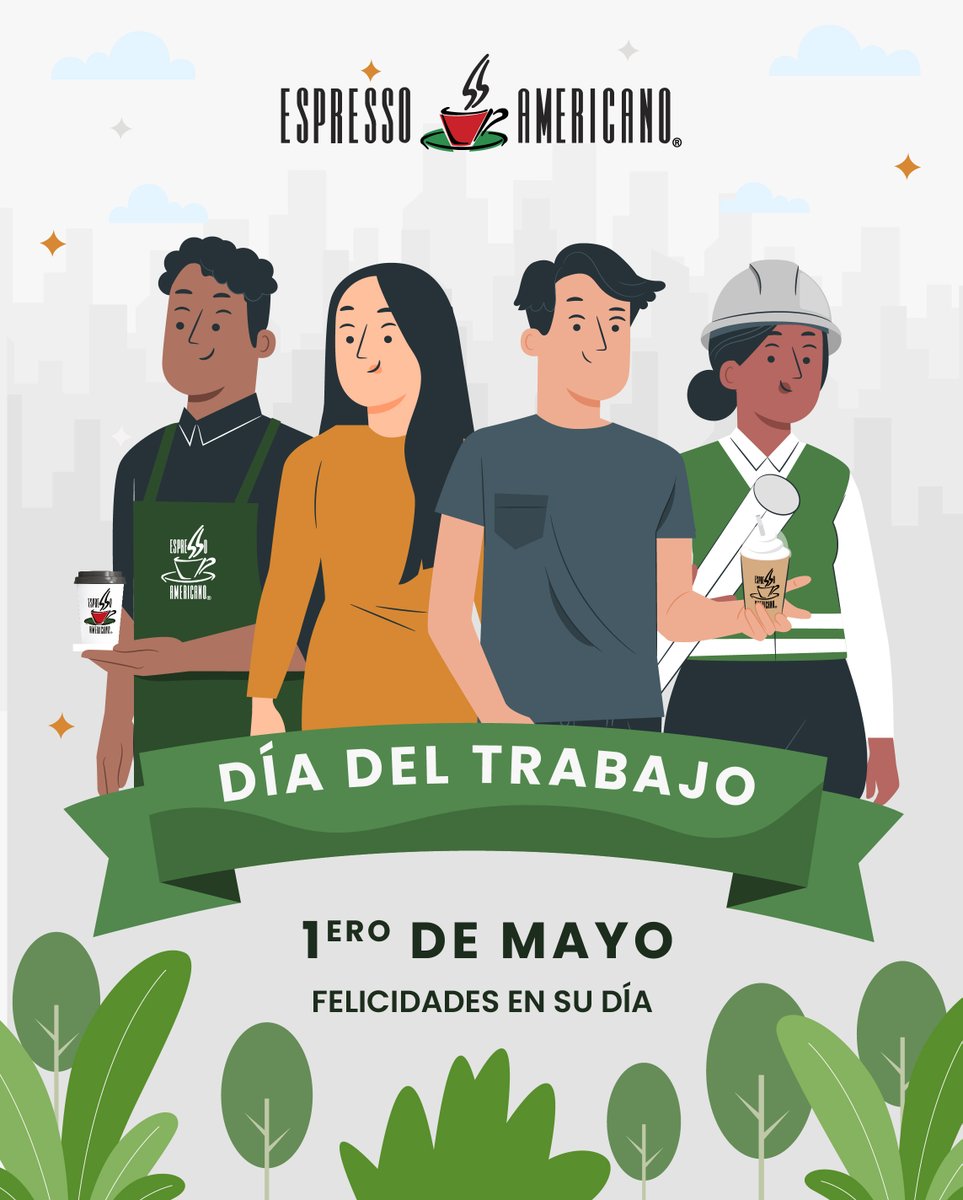 En este Día Internacional del Trabajo, queremos agradecer a todos los trabajadores hondureños que día a día con su esfuerzo y dedicación construyen un futuro mejor.
¡Feliz Día del Trabajo!
#espressoamericano #DíaDelTrabajo #Honduras
