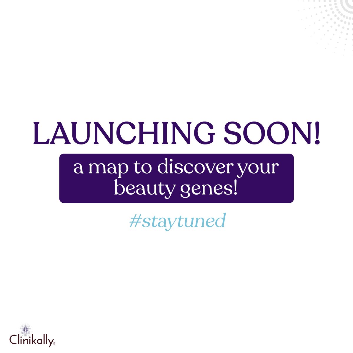 📣 REVEALING SOON 📣India’s 1st!

Breaking the one-size-fits-all approach with a skincare/haircare plan so personalised, it is based on your genetic sequence! 🧬
#launchingsoon #revealingsoon #dnatesting #dnatestresults #clinikally #skincare #Genetics