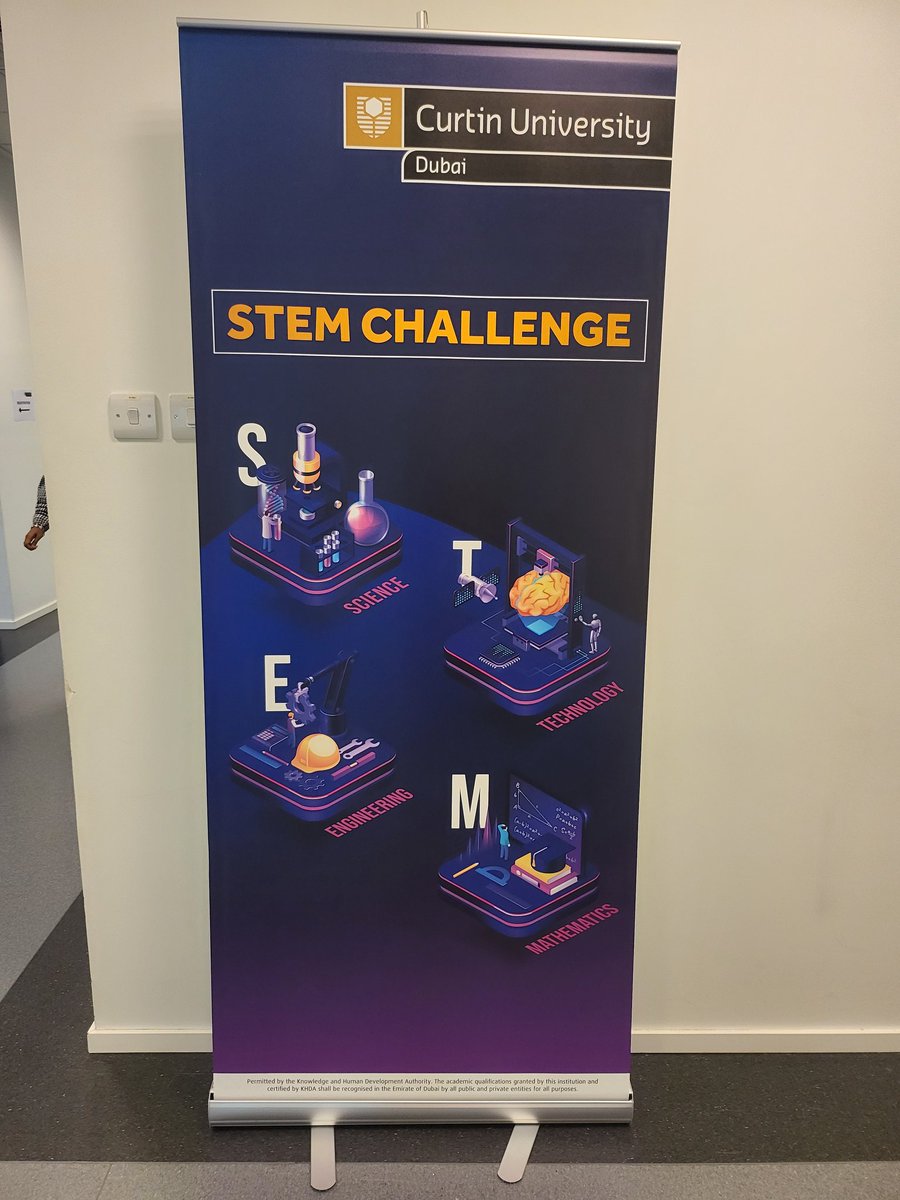 Well done to our JC students for participating in the STEM challenge hosted by <a href="/CurtinUni/">Curtin University</a> 
Very well organised event that truly encouraged the use of STEM subjects and team work. Thank you for having us! 
<a href="/JumeirahCollege/">Jumeirah College</a> <a href="/JCD_Science/">Science | Jumeirah College</a> 
#STEM #STEMeducation