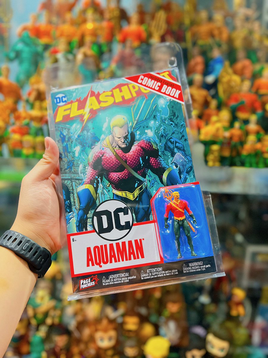 Weekend Aquaman mailcall! Adding the page punchers Flashpoint Aquaman to the collection! 🔱🌊

Happy #AquaMonday ! 🔱 and Belated happy #nationalsuperhero day!

@Todd_McFarlane @mcfarlanetoys @DCOfficial 

#Aquaman #DCComics #McFarlaneToys #AquamanCollection #DC #McFarlaneFanDay