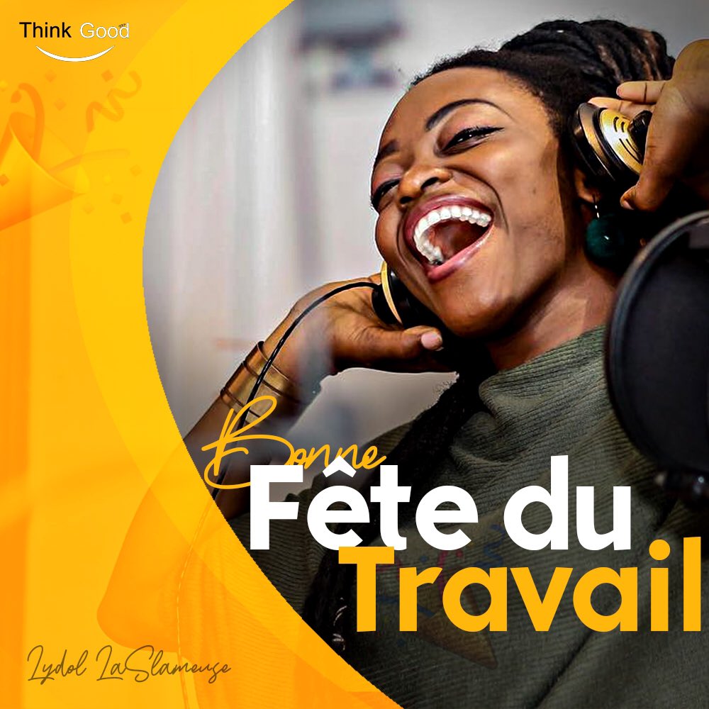 ThinkGood237's tweet photo. A tous les travailleurs, vous faites vivre le monde. Que votre travail nourrisse votre monde intérieur et vous offre la paix et la fierté #thinkgood237 💪🏽💛💙
Oui C’est @LydolSlam en photo 😊 https://t.co/rI40hWnlfJ