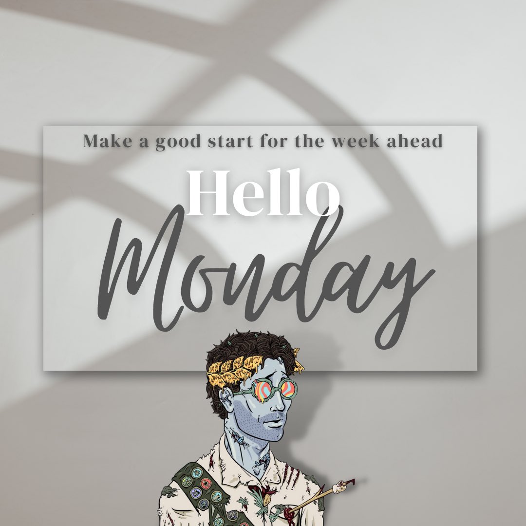 DusanCrypto's tweet photo. GM! Hello web3 &amp; Hello Monday 🌞

Let’s keep grinding and drink your first coffee of the day!! ☕️ https://t.co/0U94P1YKlu
