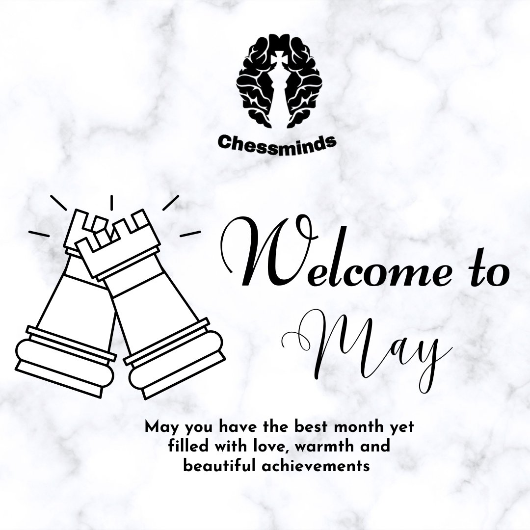 Chessminds247's tweet photo. Happy new month chess lovers
This will be your best ever, continue to accomplish more in life's endeavors and your chess journey.

#chess #chessminds #HappyNewMonth https://t.co/obS8v7nJRm