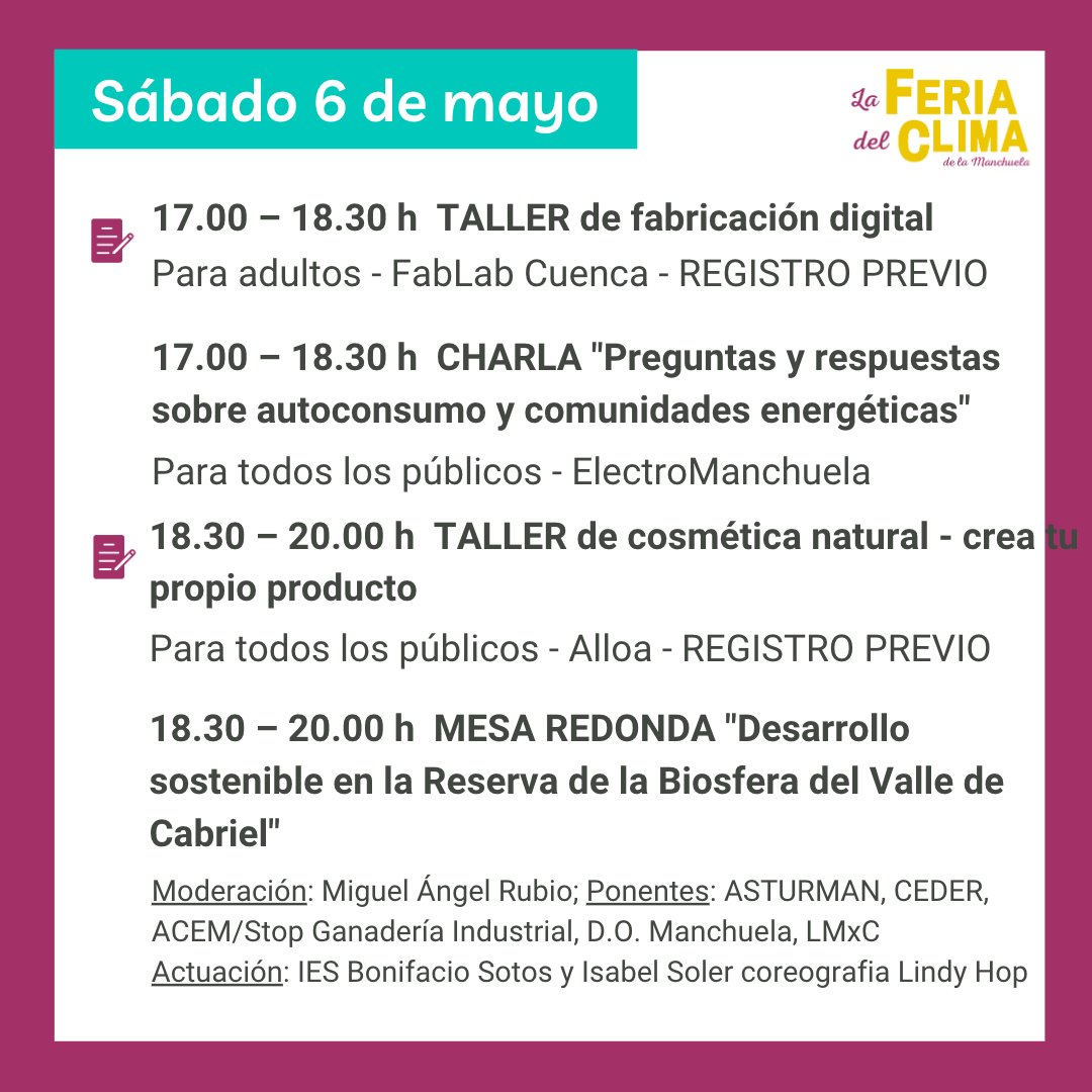 La Manchuela por el Clima tweet media