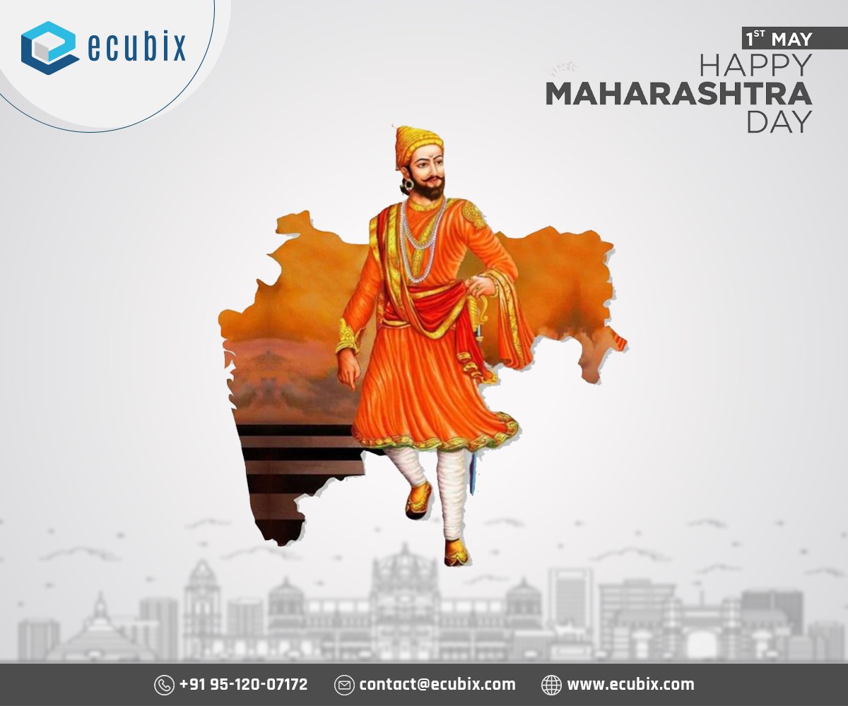 'On Maharashtra Day, let's bask in the glory of our state's resplendent culture and ethos!'
#ecubix #smartsales #SmartChannel #SmartSupplyChain #smartfactory #fieldforcemanagement #onlinereporting #pharmabilling #distributionsolution #SmartScan #smartlearning #TrackandTrace