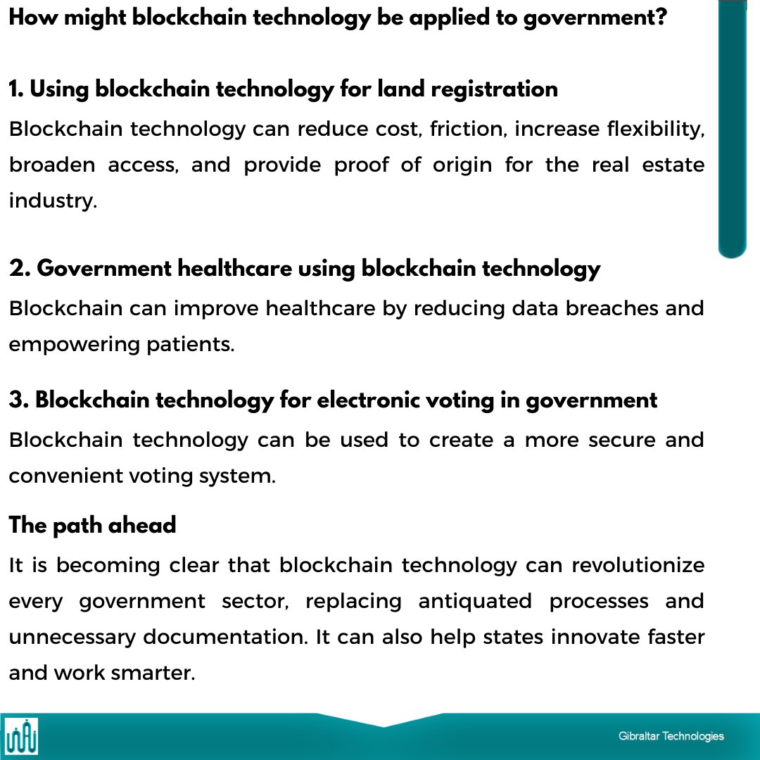Revolutionizing the Government Sector: How #blockchain technology can improve efficiency and transparency. Check out our latest article to learn more! #governmentefficiency #digitaltransformation