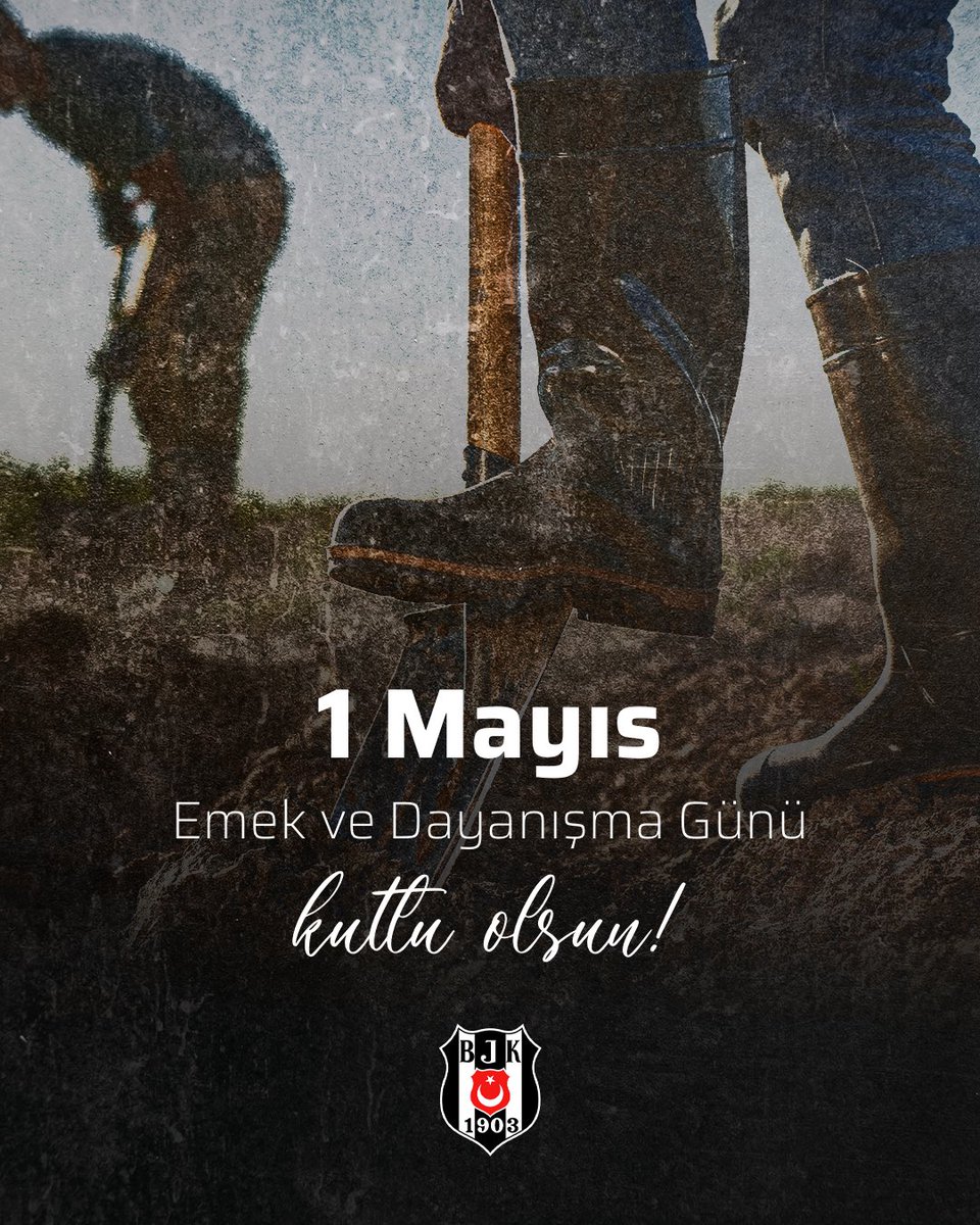 Ülkemizdeki tüm emekçilerin ve halkımızın 1 Mayıs Emek ve Dayanışma Günü kutlu olsun.