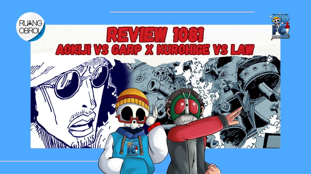 OPFC_Indonesia's tweet photo. [REVIEW ONE PIECE 1081]

Sebelumnya mohon maaf krna telat, mimin mudik jd susah sinyal 😂

Tak perlu lama2, yuk simak review #OnePiece1081 kolaborasi dg @ruang_obrol pd tautan berikut!

BStation: https://t.co/wW9XUCl8L2
YouTube: https://t.co/0Edu2vSBlR

#ONEPIECE
#REVIEWONEPIECE https://t.co/ewn9Sd5ua2