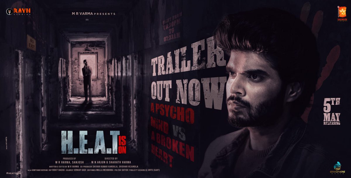 123telugu's tweet photo. Here's the Trailer of #Heat

https://t.co/M8UkWa8YQ2

@vardhangurralaa
#SnehaKhushi
#MRVarma @Actorsanjosh
#MNArjun  #SharathVarma
#GauthamRaviram
#RohitBachu
#RaynStudios  #KaumudiCinemas
@MusicGramophone
#HeatInCinemasOnMay5
@PROSaiSatish https://t.co/H3qnxqXMH4