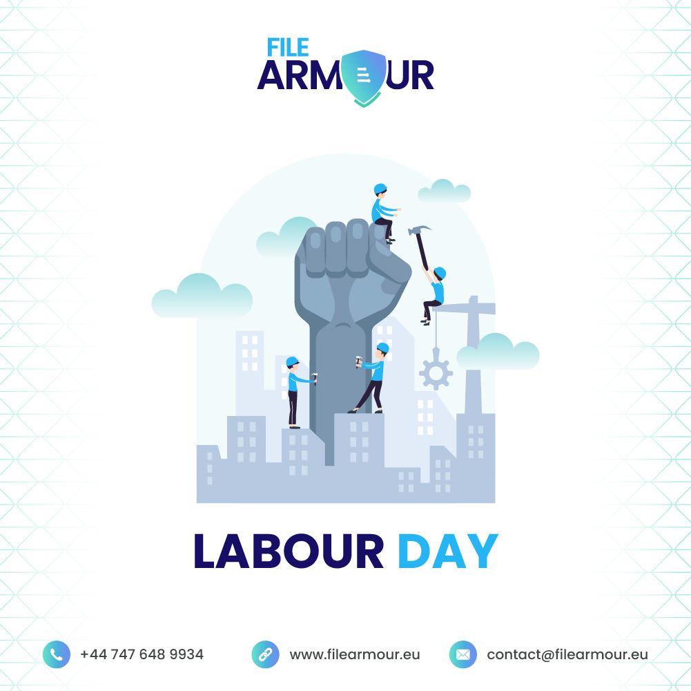 FileArmour's tweet photo. Happy Labour Day! Today we celebrate the hard work, dedication, and achievements of workers everywhere.
#filearmour #laborday #security #filesharing #encryption #DataSecurity #FileProtection #peaceofmind #SecureFileSharing #DataProtection #BusinessSecurity #onlinesecurity https://t.co/KZXcdcCih5