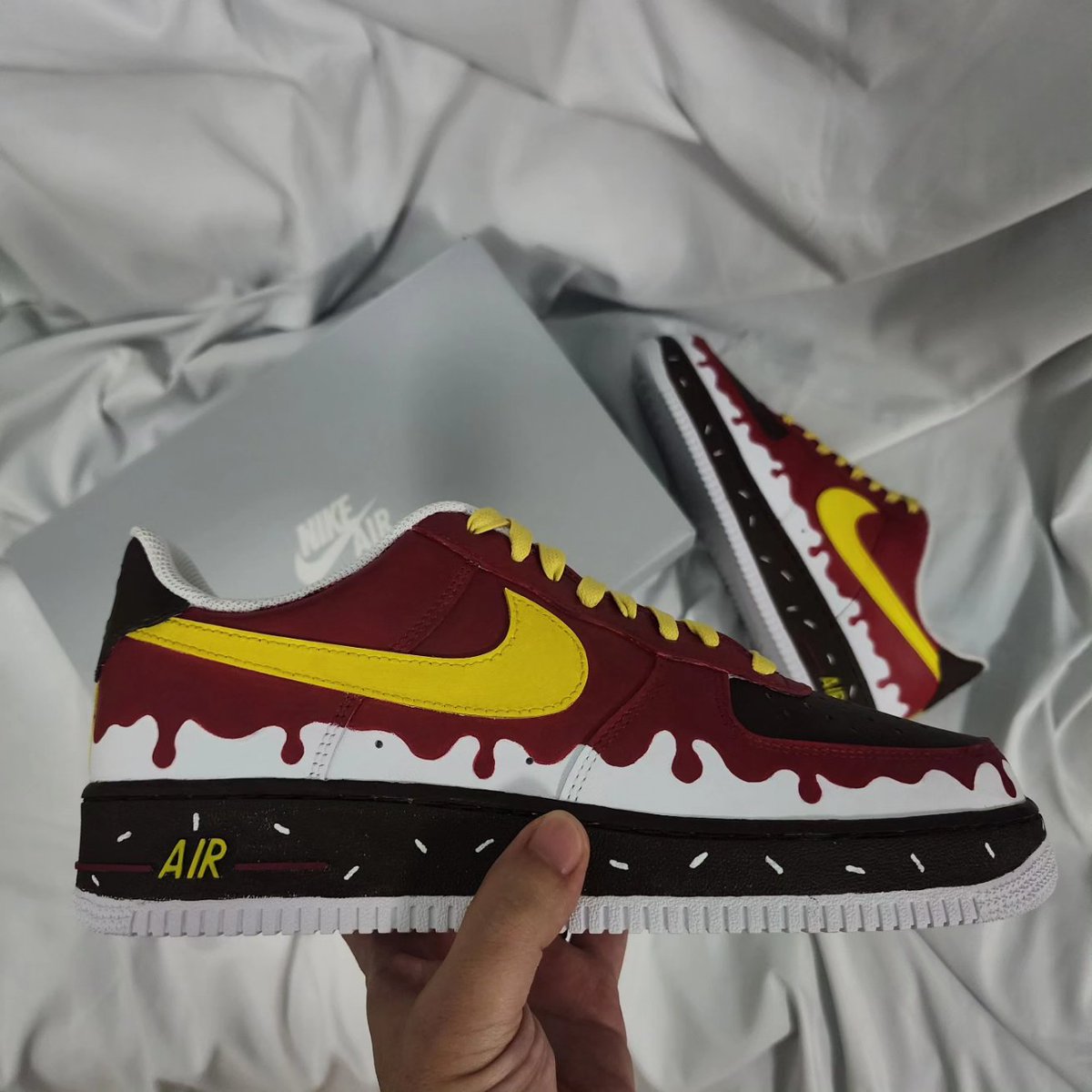 alart_custom's tweet photo. 垂れペイント
#ALaRT #アルアート
#NIKE #AIRFORCE1 #DUNK #AIRJORDAN
#カスタムペイントスニーカー #スニーカーペイント #スニーカーカスタム #カスタムスニーカー
#customkicks #sneakerspaint #sneakercustoms #streetfashion https://t.co/HZRwXZygB3
