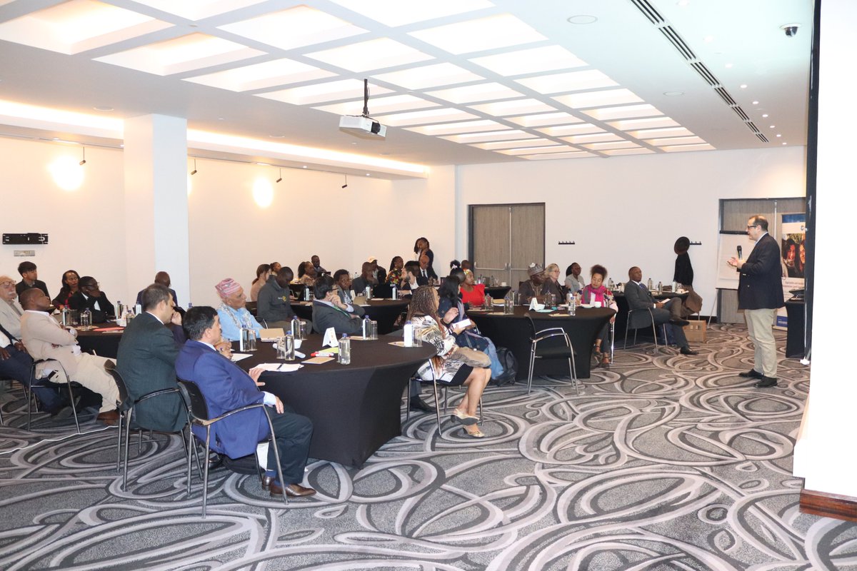 GLTNnews's tweet photo. Happening now: @GLTNnews Country Learning Exchange at Trademark Hotel, Nairobi, Kenya. Objective 1: To share achievements, experiences, trends, and key outcomes of the country level interventions related to land tenure security. https://t.co/xSZR6rXCFx