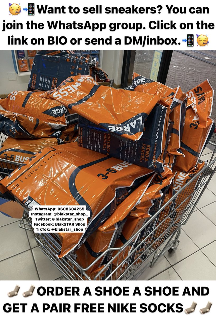 BlakSTAR SHOP WhatsApp for Shoes on Twitter "Delivered all this