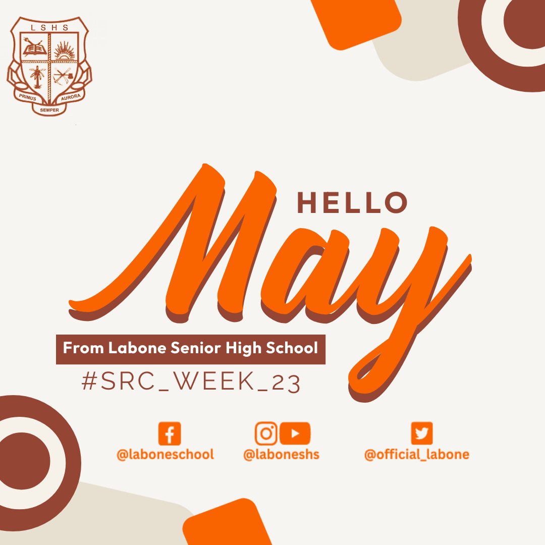 Official_Labone's tweet photo. Welcome to the month of May
#SRC_WEEK_23 #bhfyp5 #trendingnow #happy #fun #school #sosweet #entercom #dj #rap #art #music #freak #LOSA21 #LSHS #LaboneSRC #highschool #maskuplabone #laboneshs https://t.co/VLX8HLZwnd