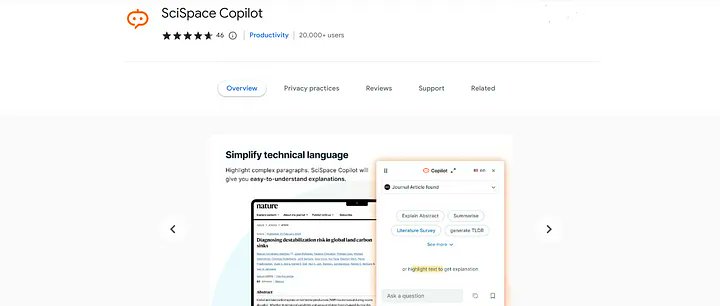 SciSpace Copilot: Science just got sexy! 😎🔬 Navigate scientific papers with ease using real-time explanations, highlights & Q&A. Your secret weapon for decoding complex documents. #SciSpaceCopilot #ScienceAssistant