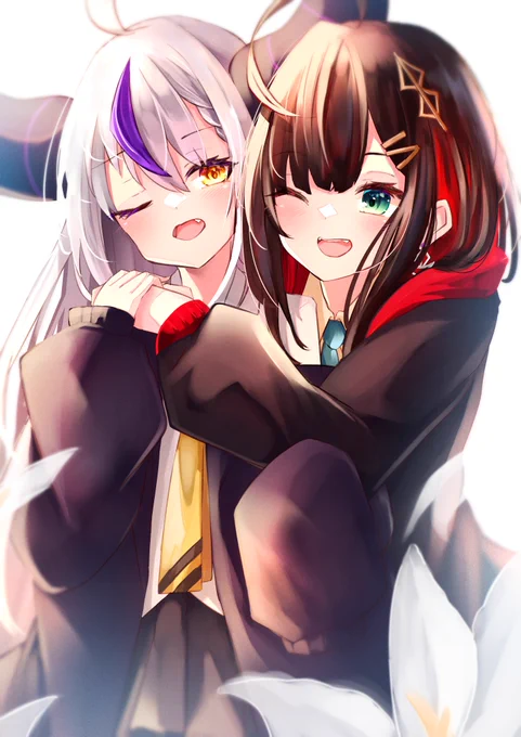 百合ボイス販売面白かった!! (怒られたら消します。) #laplus_artdesu #絵月ゆい