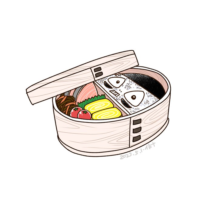 「お弁当 オムレツ」のTwitter画像/イラスト(新着)