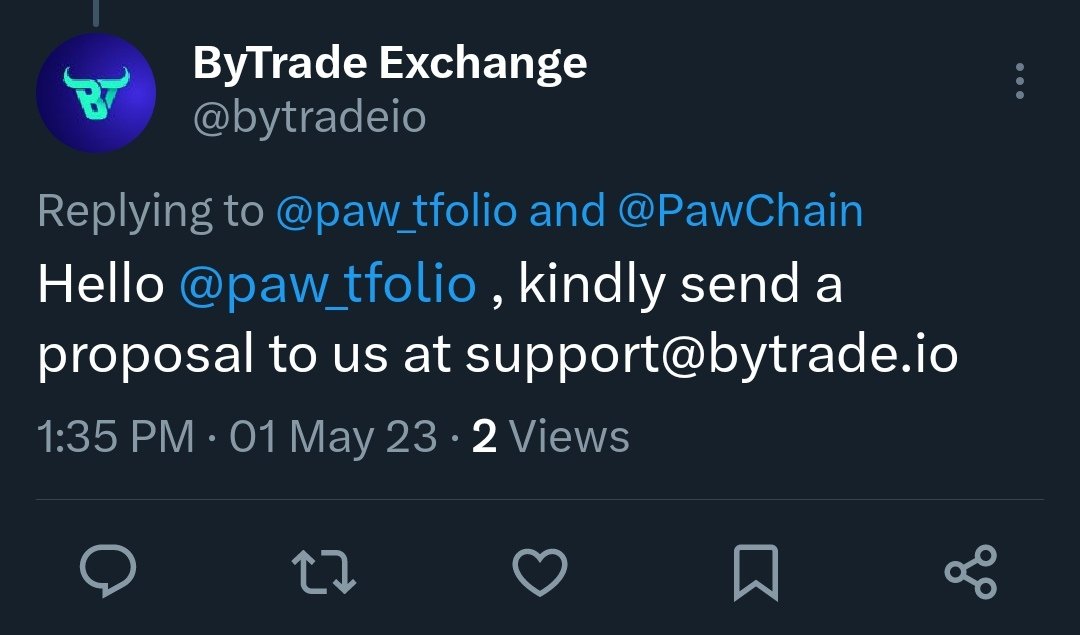 paw_tfolio's tweet photo. Hello there, #PAWFAMILY #PAWSWAP $PAW, @PawChain @PawKishi @Remi_GrL @Dezaxe @RyboshiNakamura, kindly please make a reply for this two exchanges, @hitbtc @bytradeio for listing #PAWSWAP $PAW to their platform, TY... #PAWFAMILY STRONG 💪💪💪 Unite 👊👊👊
RT,, #PAWFAMILY ❤️❤️❤️ https://t.co/IPP3wrrty9
