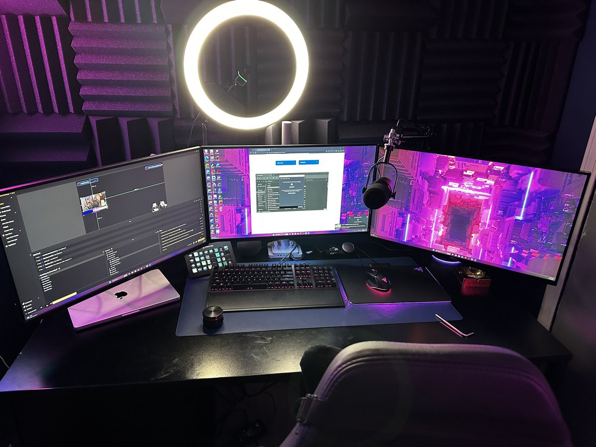 Bambusbar96's tweet image. Hyped to share some asditions to the battle station. #ElgatoRingLight #lggaming #oledmonitor