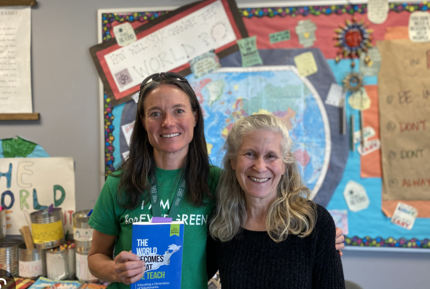 WSCBPodcast's tweet photo. Released tonight, the 105th episode of the What @SchoolCouldBe Podcast, titled "The Solutionary Squad's Magical Mystical Alchemist, Julia Fliss." Prepare to travel to the outer edges of teaching and learning. 🦋 @JuliaFliss @ZoeWeil @HumaneEducation #teachers #teacher #edchat https://t.co/DnxLUAn4dO