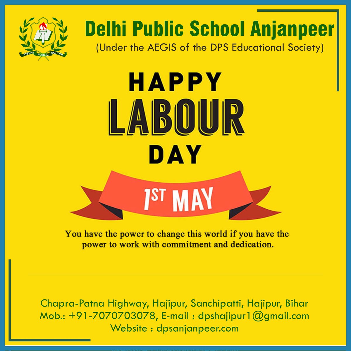 dpsanjanpeer's tweet photo. Happy Labour Day
#laborday #Labour #majdoordiwas #labourday #malariaday #admission #admissionopens #admissionopen2023-24 #school #delhi #dps #dpsschool #bestschool #dpsanjanpeer #dpshajipur #education #educationpoint #educationalinstitute #Hajipur #Hajipurdiaries #Anjanpeer https://t.co/Ipp11b3PzU