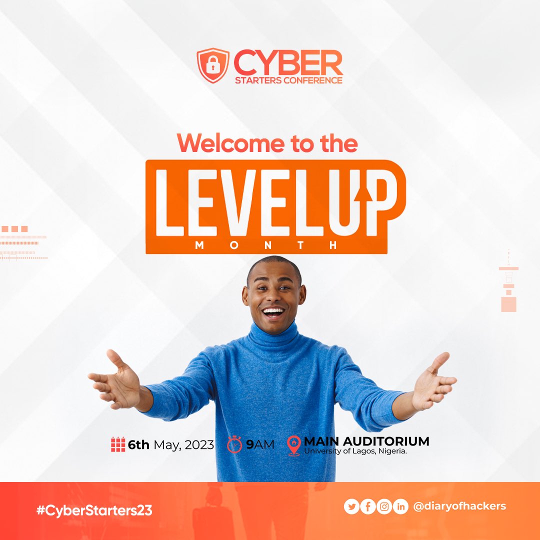 DoHAfrica's tweet photo. Happy new month fam🥰🥰

Welcome to the month we've all been waiting for!!

And to every worker who labours and toils tirelessly, we wish you a blissful Workers' Day❤️❤️

#CyberStarters23 #RoadtoCyberStarters23 #Conference #Infosec https://t.co/9DPMejIk0w