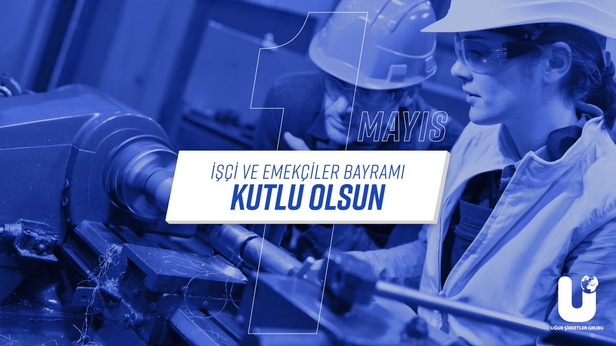 Uğur Şirketler Grubu için emek veren değerli emekçilerimiz başta olmak üzere; tüm emekçilerin Emek ve Dayanışma Günü kutlu olsun! 

#1Mayıs #İşçiBayramı