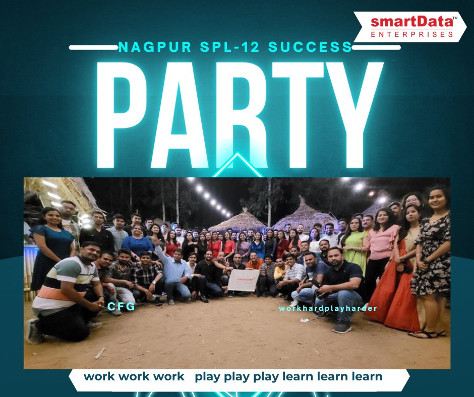 sdeievent's tweet photo. The party @smartDataIncLtd  Nagpur was the perfect way to wrap up a successful SPL-12 cricket tournament. Congrats to the winners and all the teams &amp; organizers for their amazing performance. #SPL smartData Premier League.  #CFG https://t.co/QqxE2F0gfD