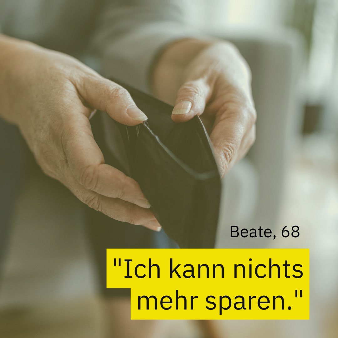 Während Energiekonzerne Milliarden Gewinne verbuchen, bleibt bei Menschen mit geringem Einkommen oder Grundsicherung die Küche kalt. Wir haben mit <a href="/Weltenfrau/">Beate Behrens Armutsaktivistin ⭐=Like</a> von #IchBinArmutsbetroffen über Profite und leere Kühlschränke gesprochen.

Zum Interview: wirzahlennicht.info/streiken-jetzt/