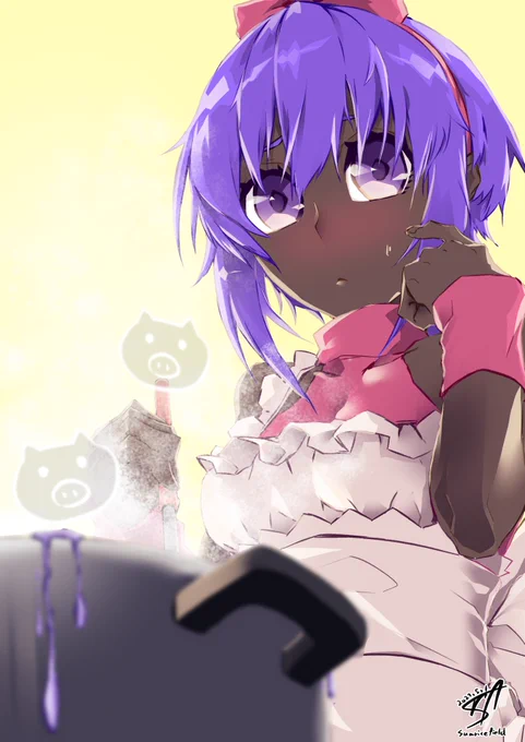 静謐ちゃん「ん-…」 #FateGO #静謐のハサン