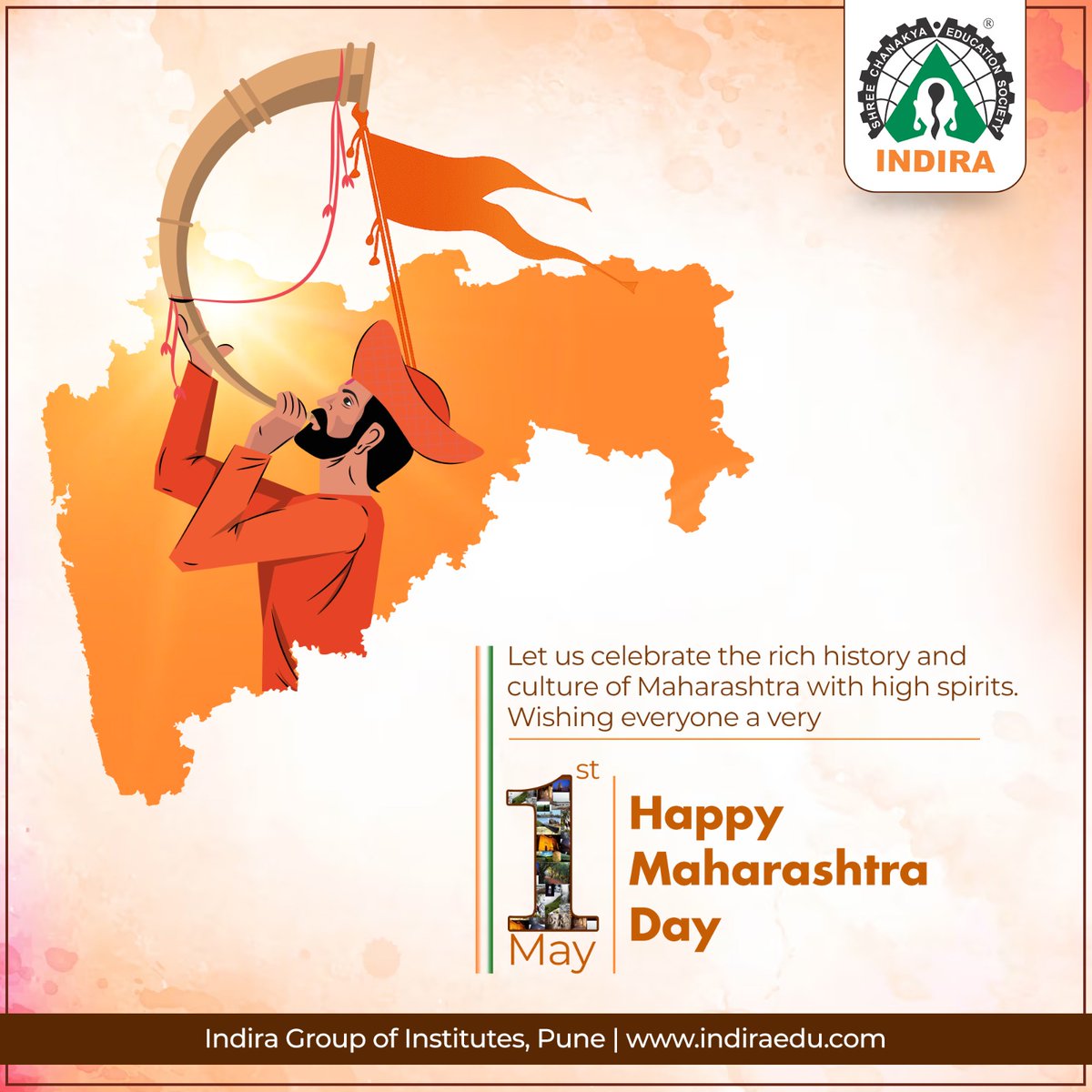 IndiraPgdm's tweet photo. Lets honor the dignity of labour and importance of workers on this Labour day. Let’s also cherish our states history and progress. Happy Maharashtra Day and Happy Labour Day.

https://t.co/DwPVs8jRCt

#labour #labourday #labourcomminuty #workers #work https://t.co/pEtVtwq4yS