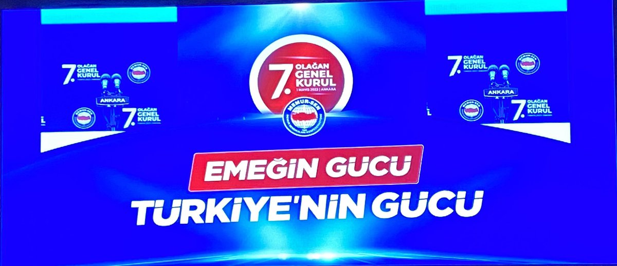 MEMURSEN 7.OLAĞAN GENEL KURULU...
#1Mayıs  #emeğingücü #türkiyeningücü