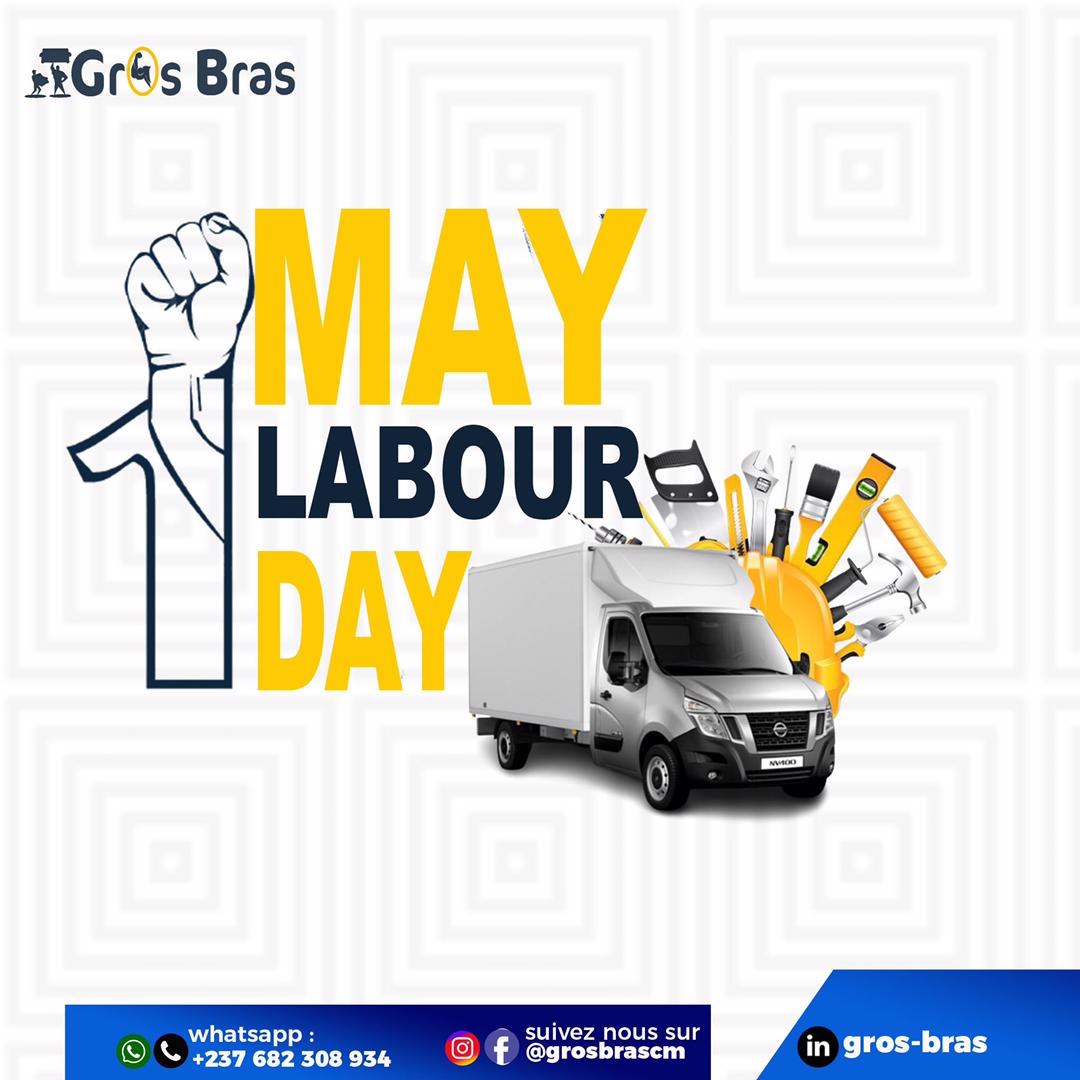 Happy Labor Day to all workers 
#fetedutravail
#LabourDay2023
#transport
#demenagement
#moving
#grosbras