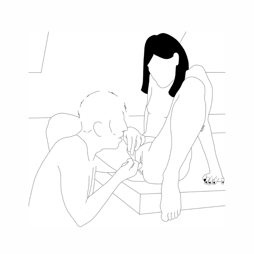 ANudencre's tweet photo. Me tranquiliza mucho esto de poder dibujar lo que me dé la gana.

Buen lunes ❤️‍🔥

#nudencre #nueneroticart https://t.co/yBP6ABvGP8
