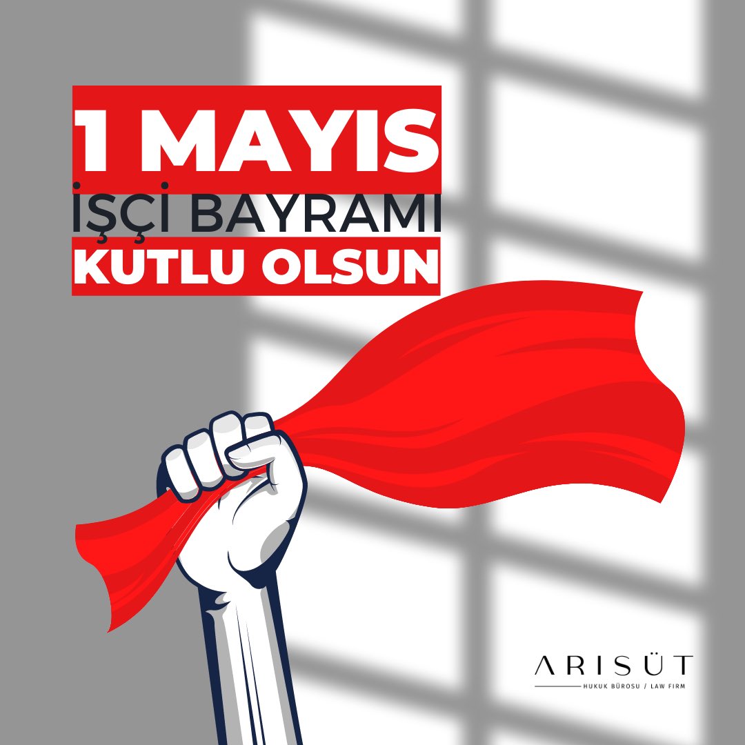 Öncelikle müvekkillerimizin olmak üzere tüm işçi ve emekçilerin bayramı kutlu olsun.#1MAYIS2023