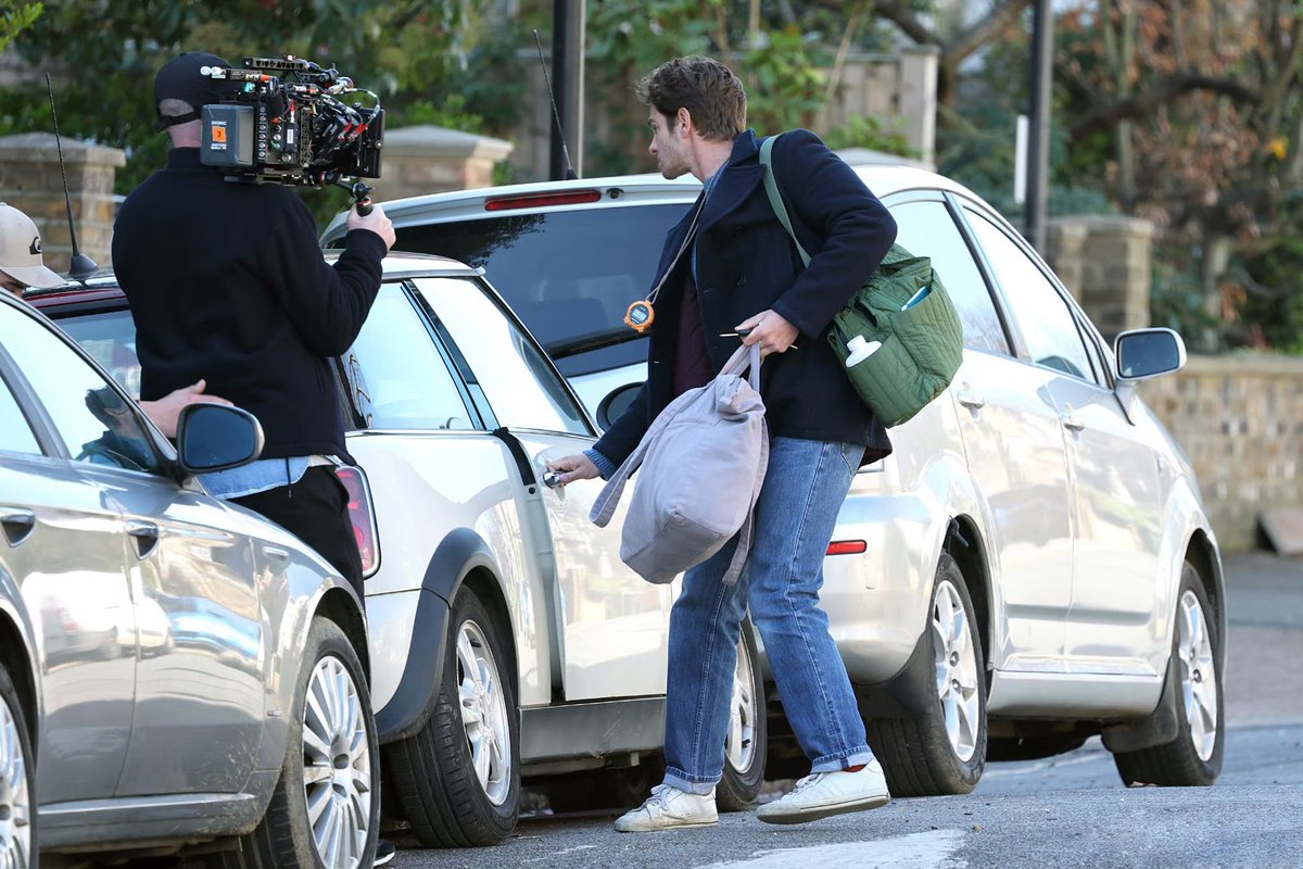 Andrew Garfield i Florence Pugh na planie filmu #WeLiveInTime