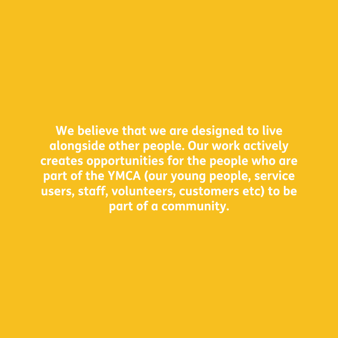 For the next two months, we will be talking about the importance of community. Community is at the heart of YMCA Brunel Group - we strive to build strong communities where everyone can thrive.

#community #youngpeople #localcharity #nonprofit #worktogether #helpothers #teamwork
