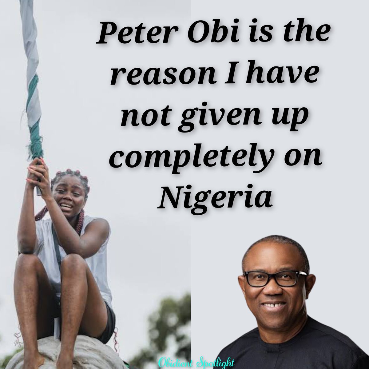 multimeverse's tweet photo. I saw this photo online &amp; said i should post.

I love how HE Peter Obi is currently letting people know that he will reclaim his mandate. We can't allow someone with that much baggage ruin us! We want who nigerians believe in.

_
NDLEA osas gbenga adeboye the north rufai opay https://t.co/JsjBR9zov4