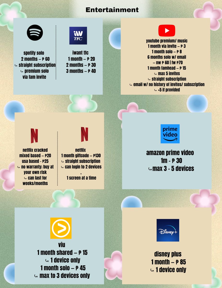 Jillwxnieee's tweet photo. ✎ᝰ┆ ‌Welcome to Jill’s Shopify!

✦  since 2021 ✦
✦  vouches 3.7k ✦
✦ telegram channel (check bio) ✦

𓂋 lf lfb lfs wts wtb ph netflix spotify youtube iqiyi viu disney grammarly iwant gash mop mura affordable cheap disney plus zoom pro scribd (no to rush orders) https://t.co/JipRMbHiuk