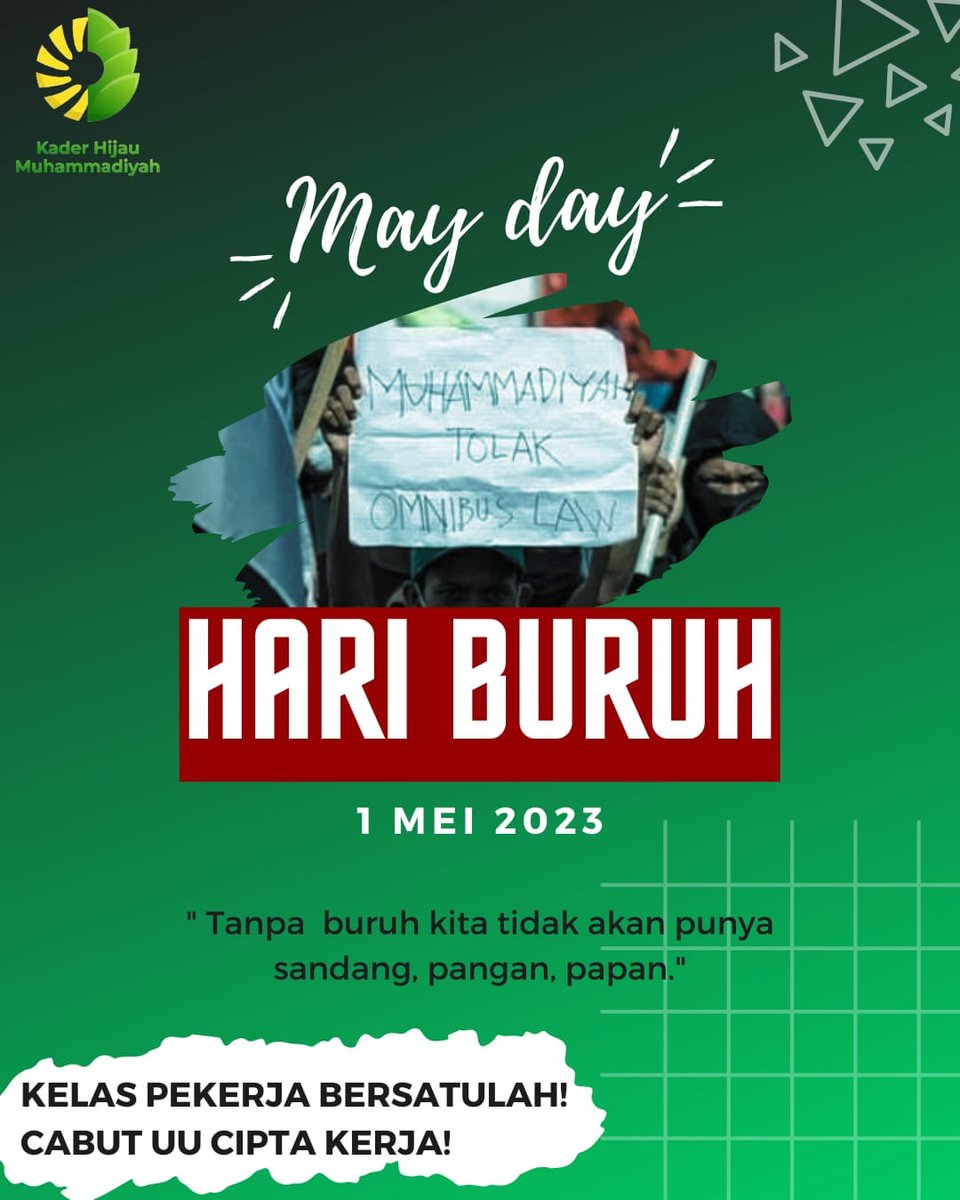 MAY DAY 1 MEI 2023

#CabutUUCiptaKerja
#SahkanRUUPPRT